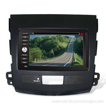 In-dash Car GPS Receiver with 6.2-inch Color TFT Screen, Suitable for Mitsubishi Outlander
